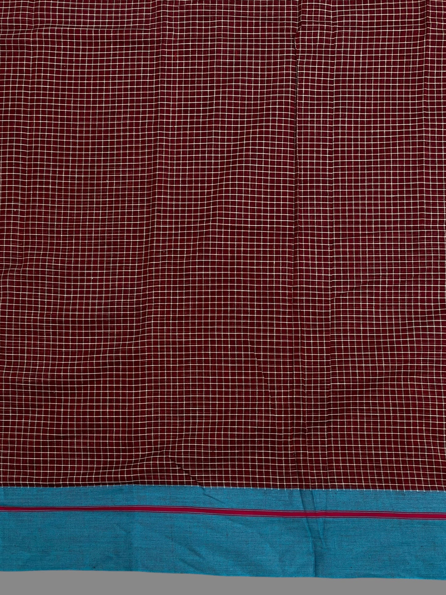 Narayanpet Brown Cotton Saree CS340