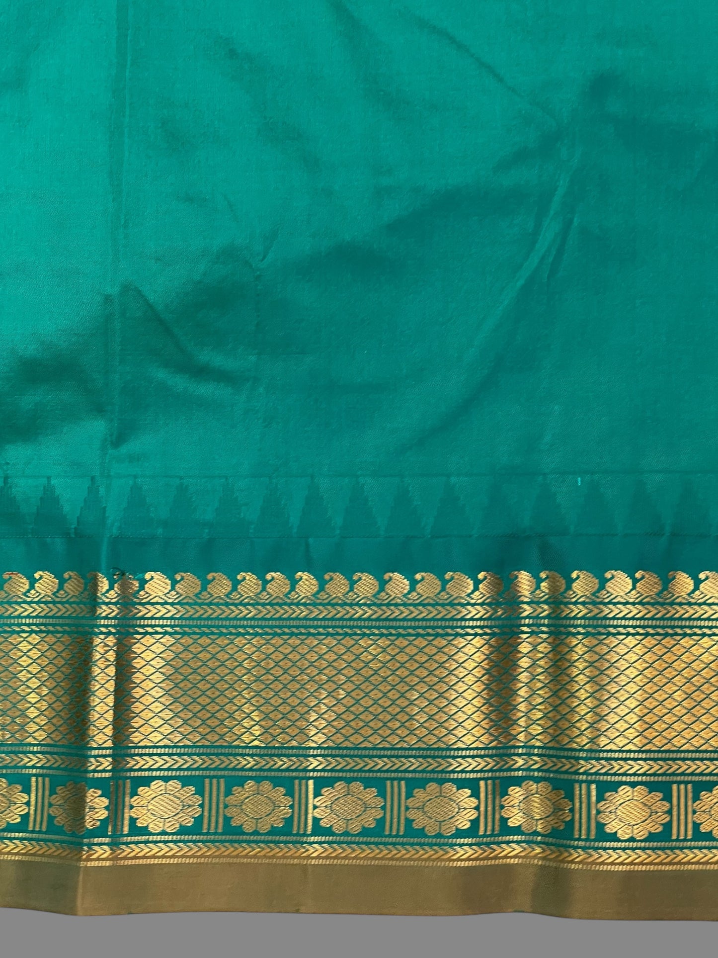 Namrata Butta Dark Blue Pure Silk Sarees
