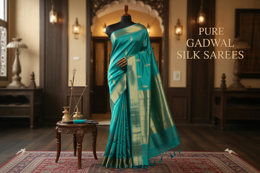 Pure Gadwal Silk Sarees