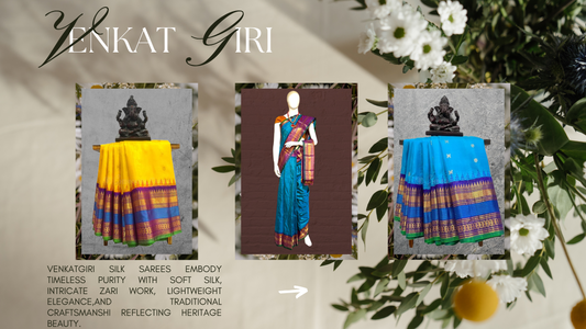 The Perfect Guide To Buy Venkat Giri Silk Sarees