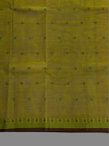 Bengali Green Sarees - chinnappasarees 