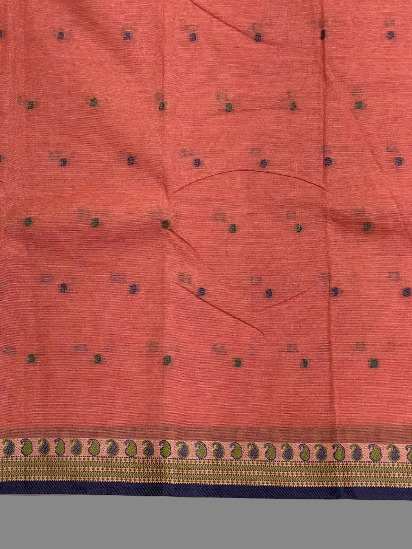 Bengali Peach Sarees - chinnappasarees 