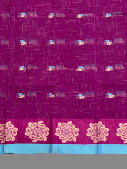 Bengali Violet Sarees - chinnappasarees 