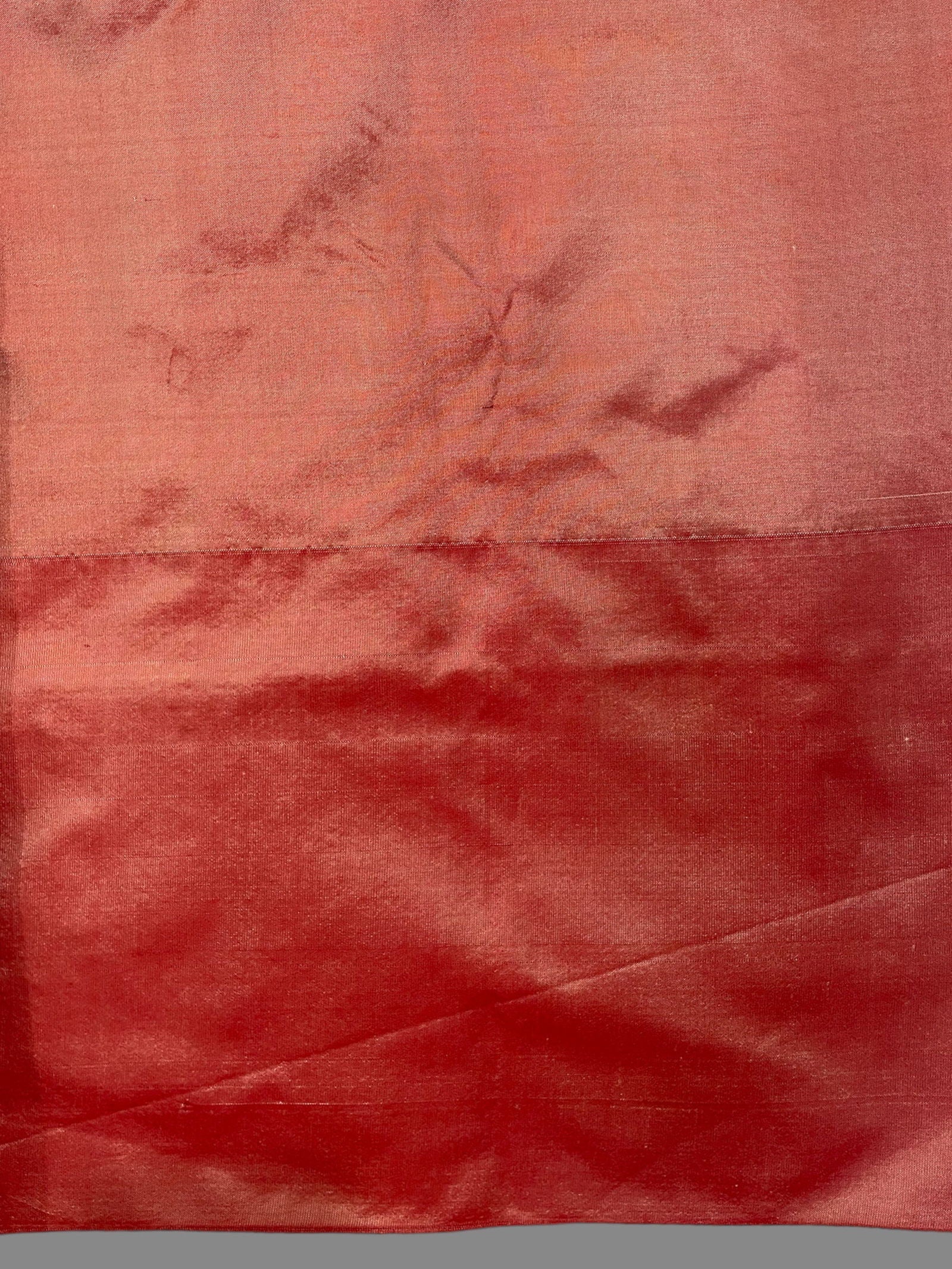 Big Peacock Border Half White Pure Silk Saree - chinnappasarees 