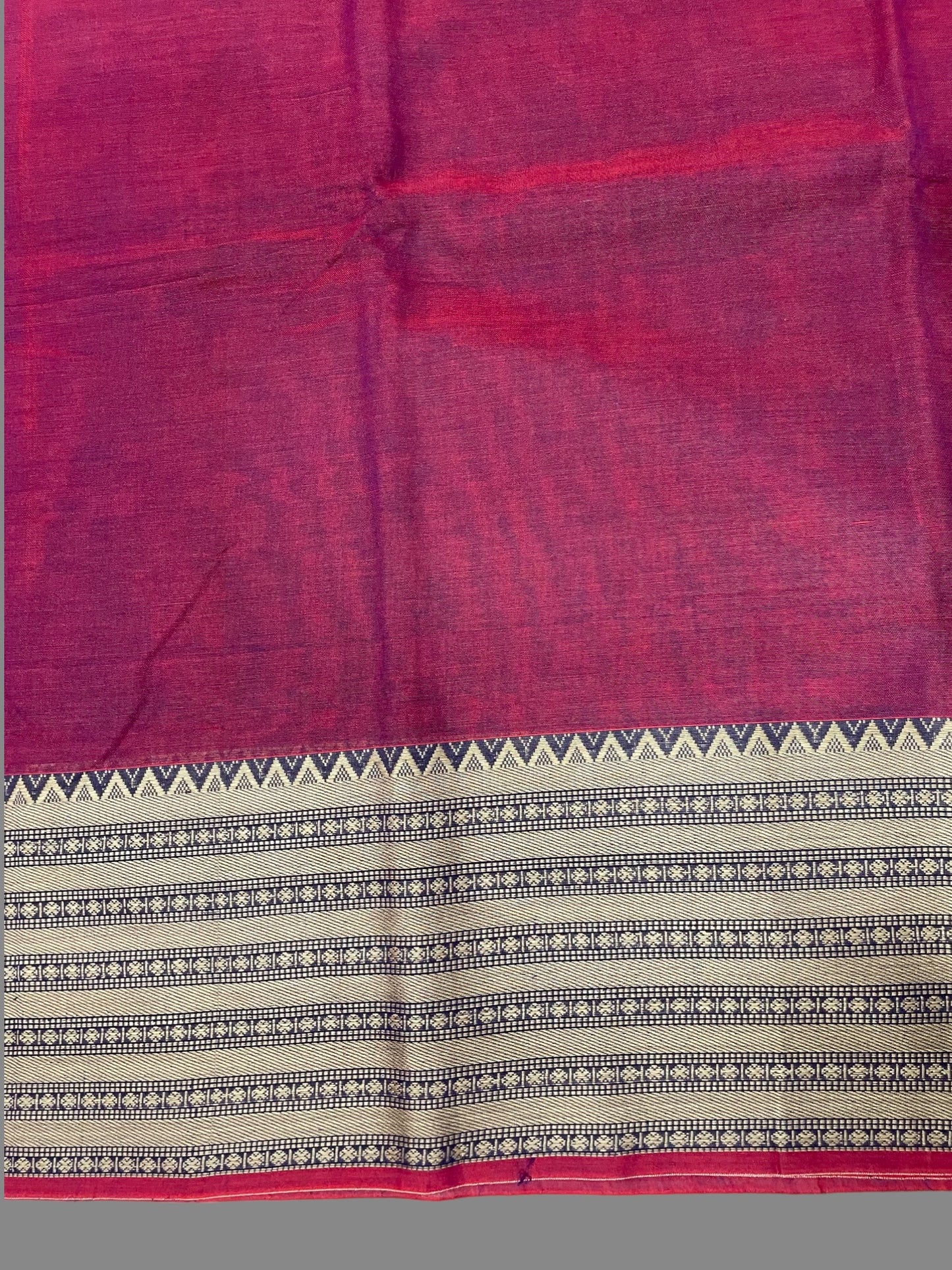 Narayanpet Marroon Color Cotton Saree  CS1