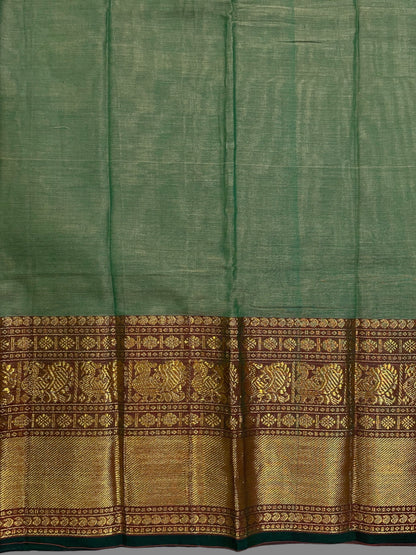 Narayanpet light Green Cotton sarees CS44