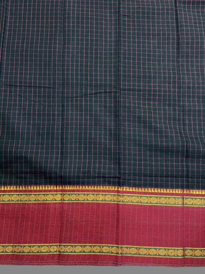 Narayanpet Black Cotton Sarees CS93