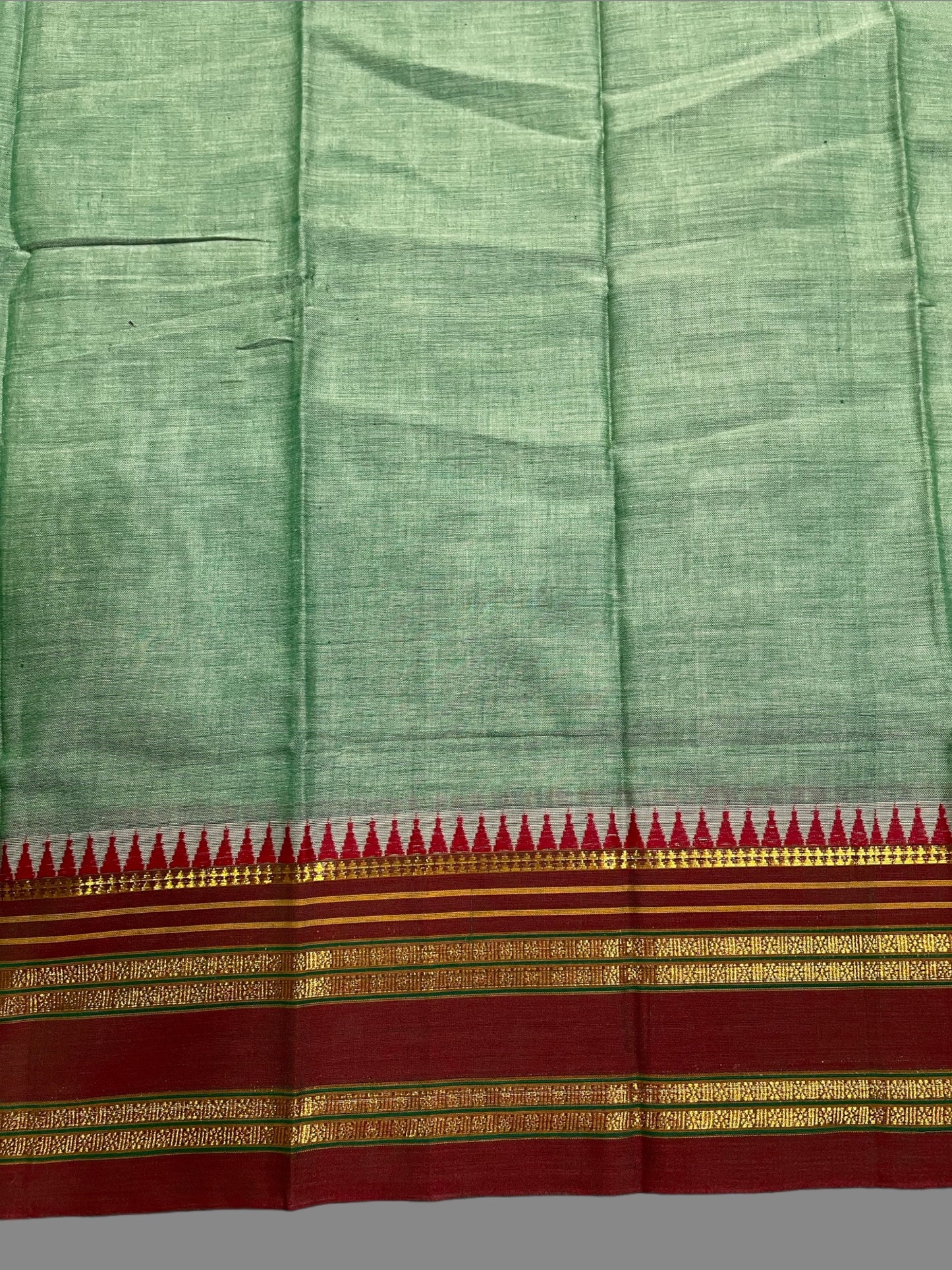 Narayanpet Light Green Cotton sarees CS60