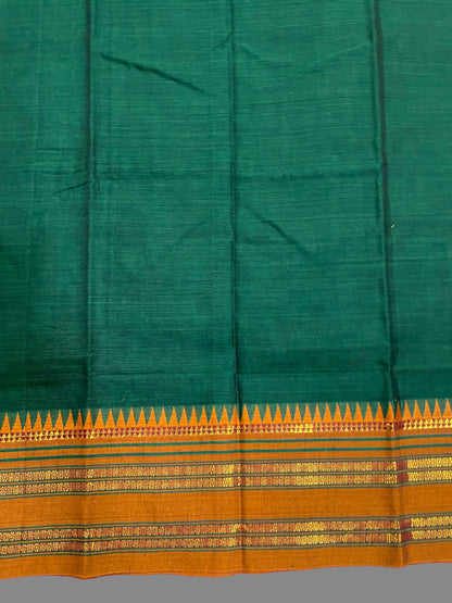 Narayanpet Green Cotton Sarees CS66
