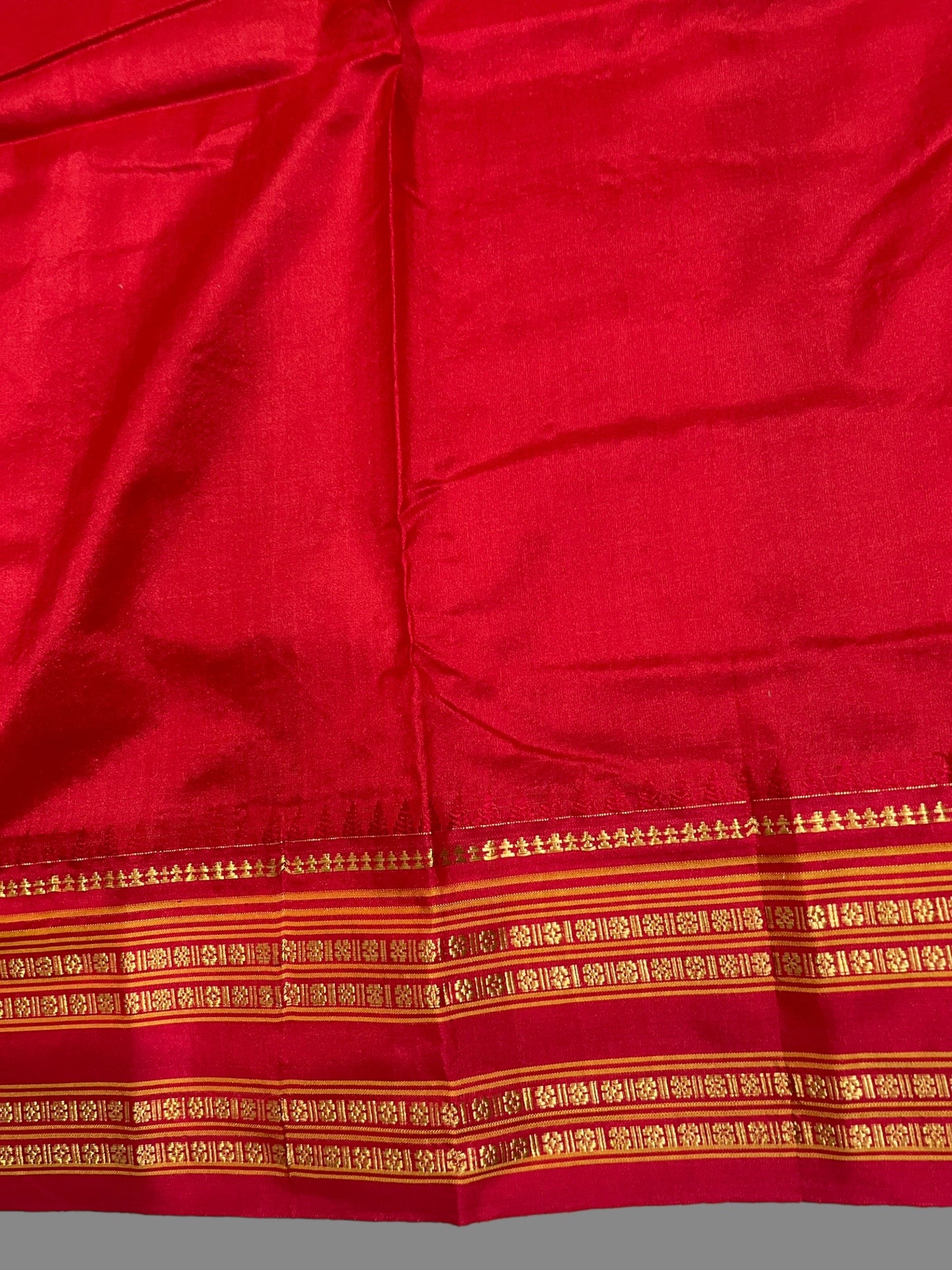 Narayanpet Checks Dark Blue Pure Silk  Sarees