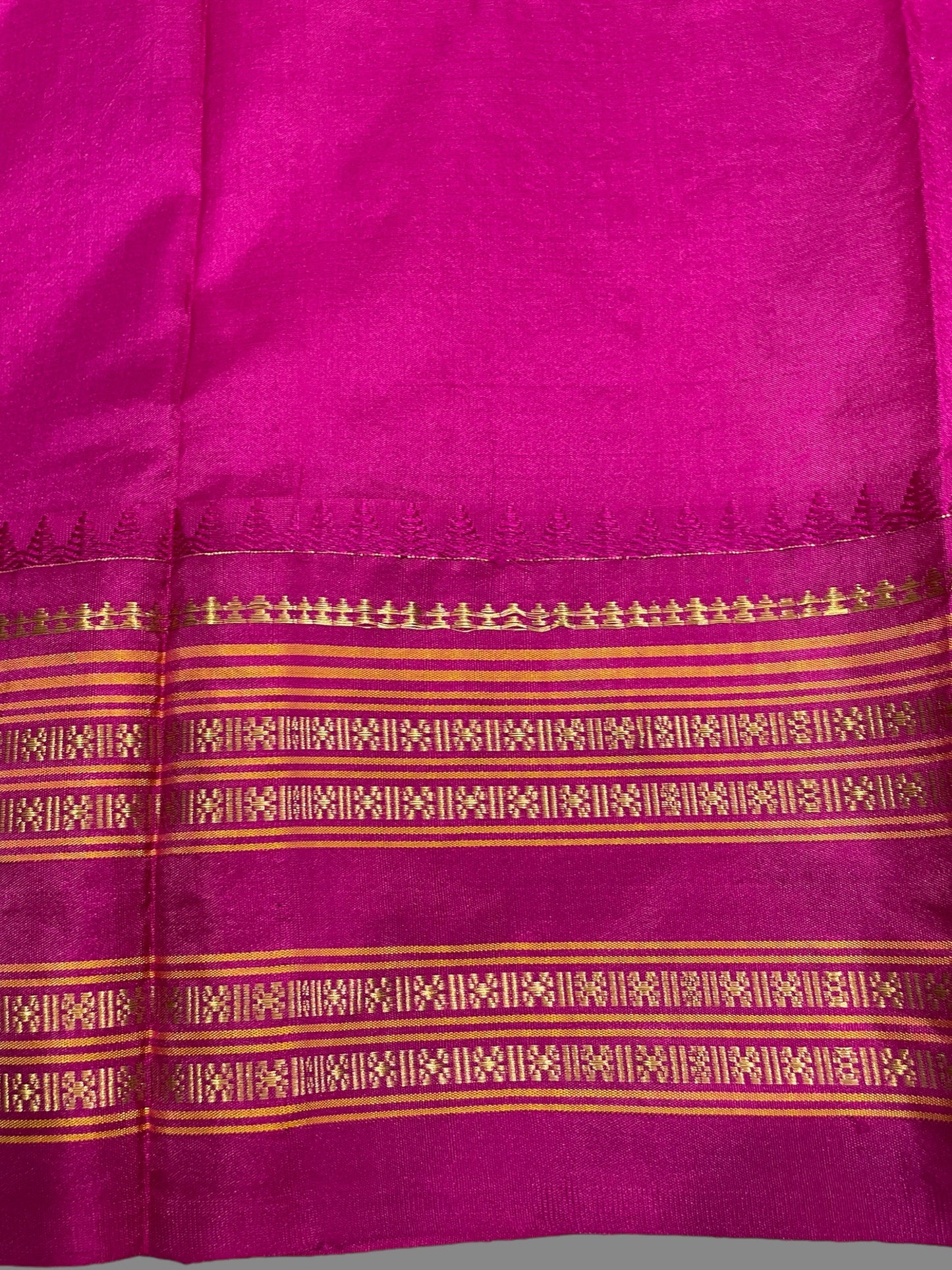 Narayanpet checks Royal Blue  Pure Silk Sarees