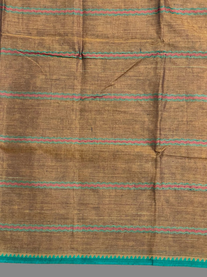 Narayanpet Rust Cotton Sarees CS124