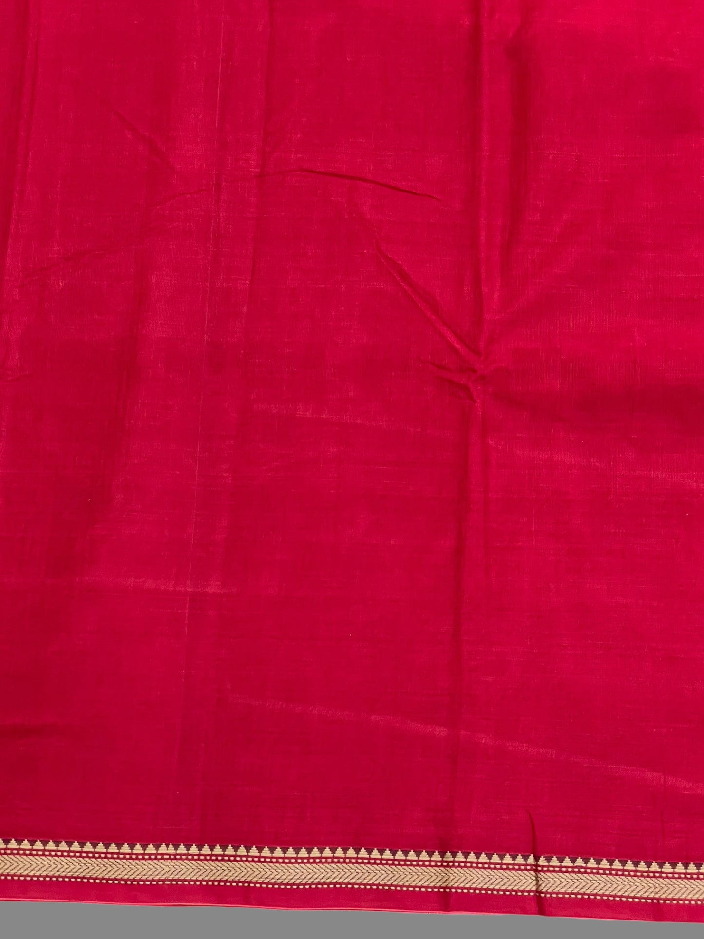 Narayanpet Red Cotton Sarees CS127