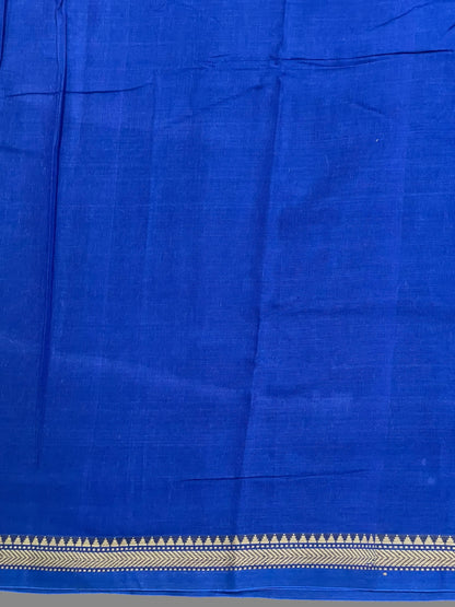 Narayanpet Nave blue Cotton Sarees C125