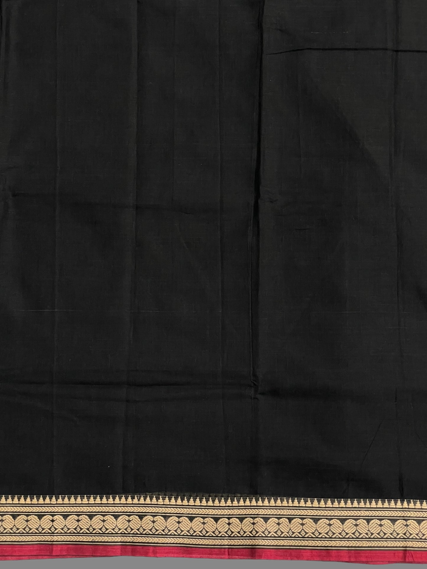 Narayanpet Black Cotton Saree CS210