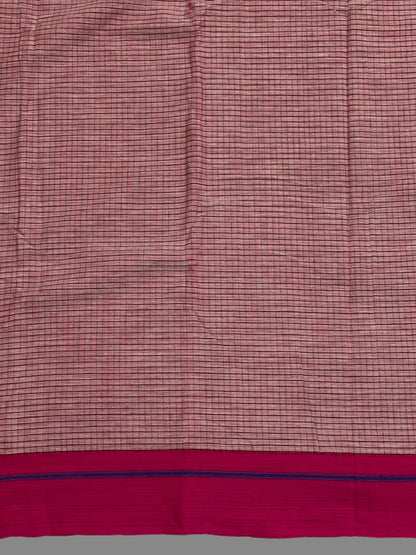 Narayanpet Baby Pink Cotton Saree CS193