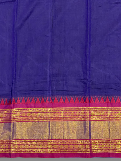 Narayanpet Magenta Cotton Saree CS221