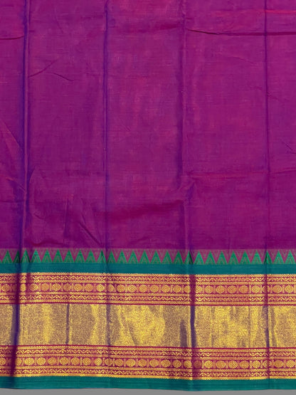 Narayanpet Magenta Cotton Saree CS220