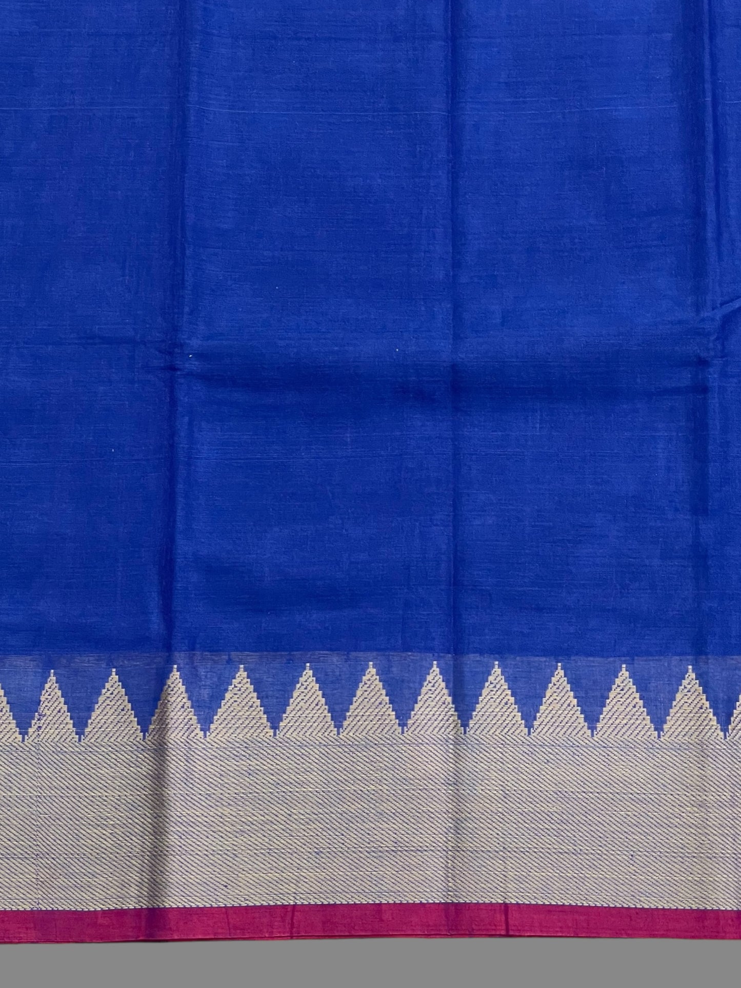 Narayanpet Royal Blue Cotton Saree CS236