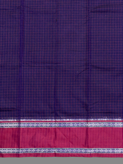 Narayanpet Purple Cotton Saree CS238