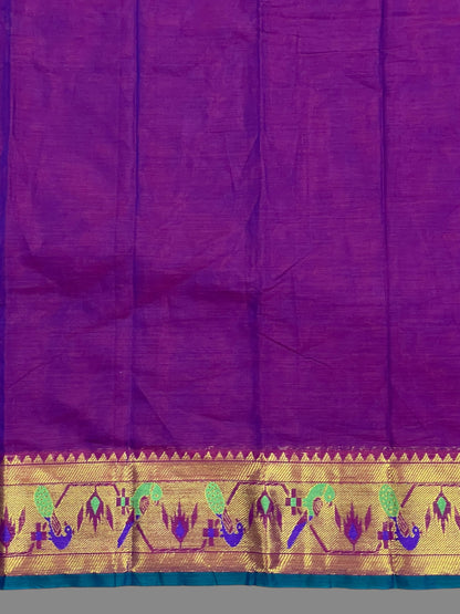 Narayanpet Magenta Cotton Saree CS249