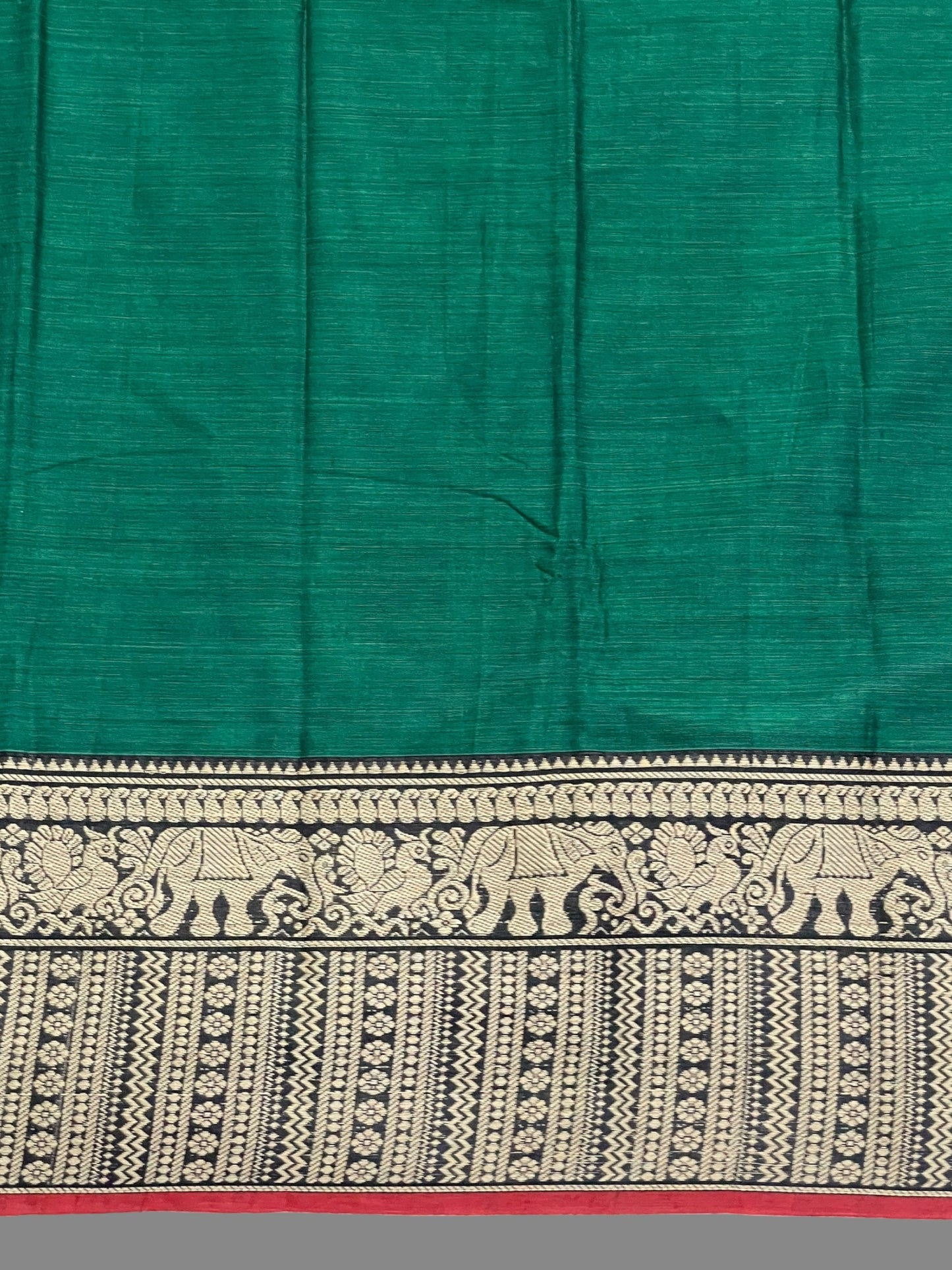 Narayanpet Green Cotton Saree CS262