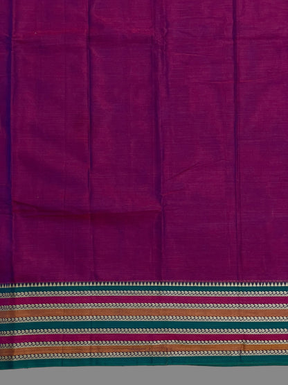 Narayanpet Magenta Cotton Saree CS269