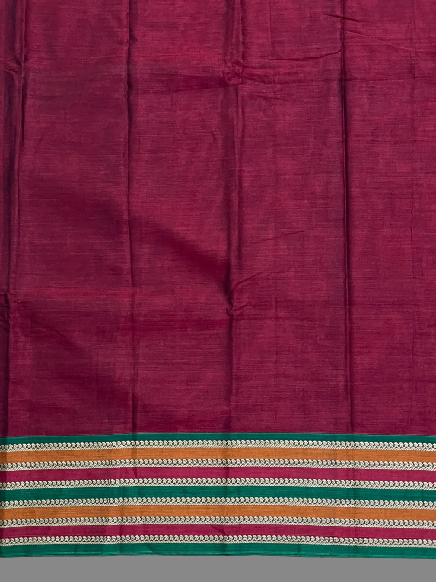 Narayanpet Brown Cotton Saree CS267