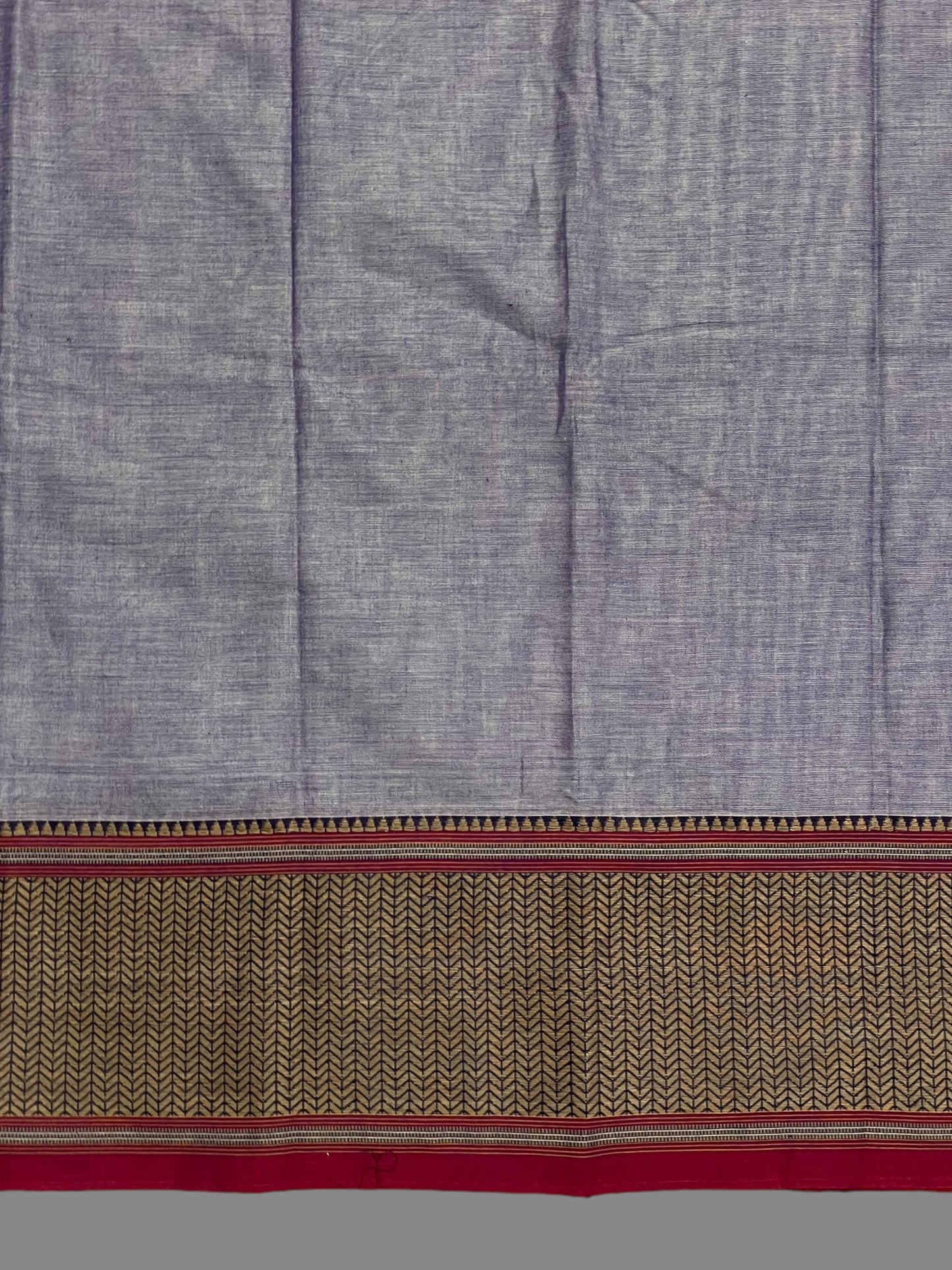 Narayanpet Light Lavender Cotton Saree CS275