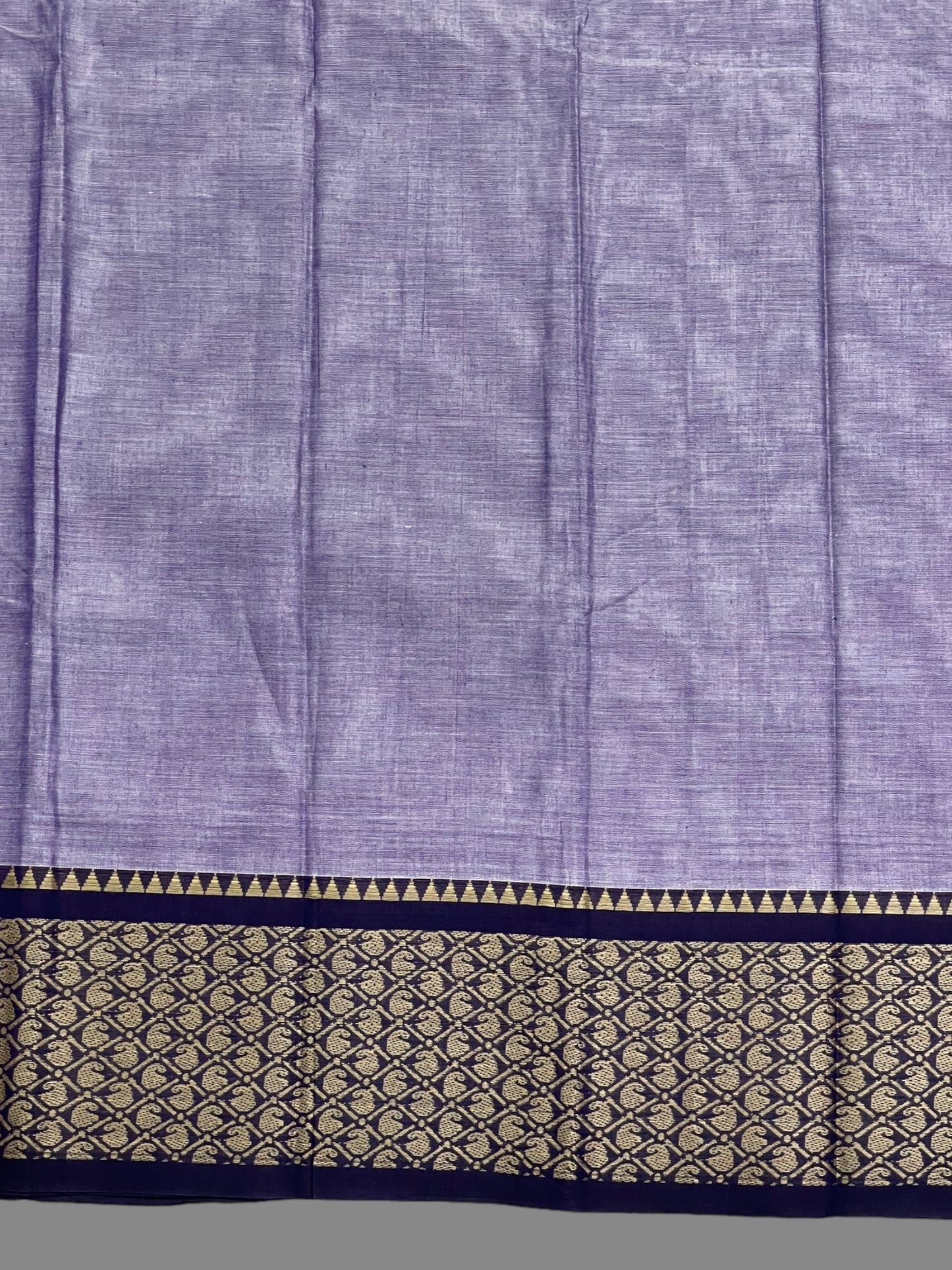 Narayanpet Lavender Cotton Saree CS279