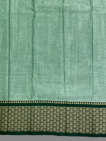 Narayanpet Pista Cotton Saree CS280