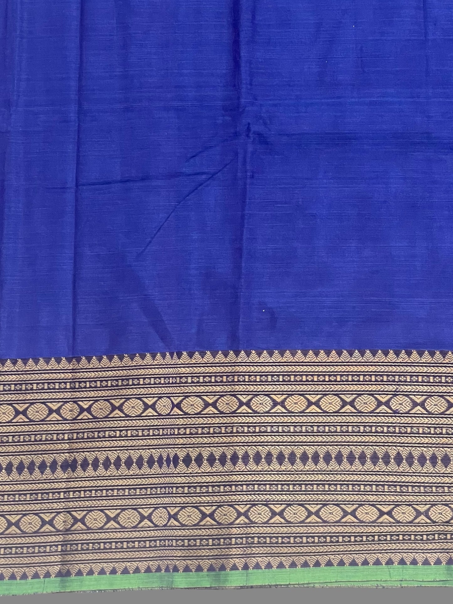 Narayanpet Royal Blue Cotton Saree CS288