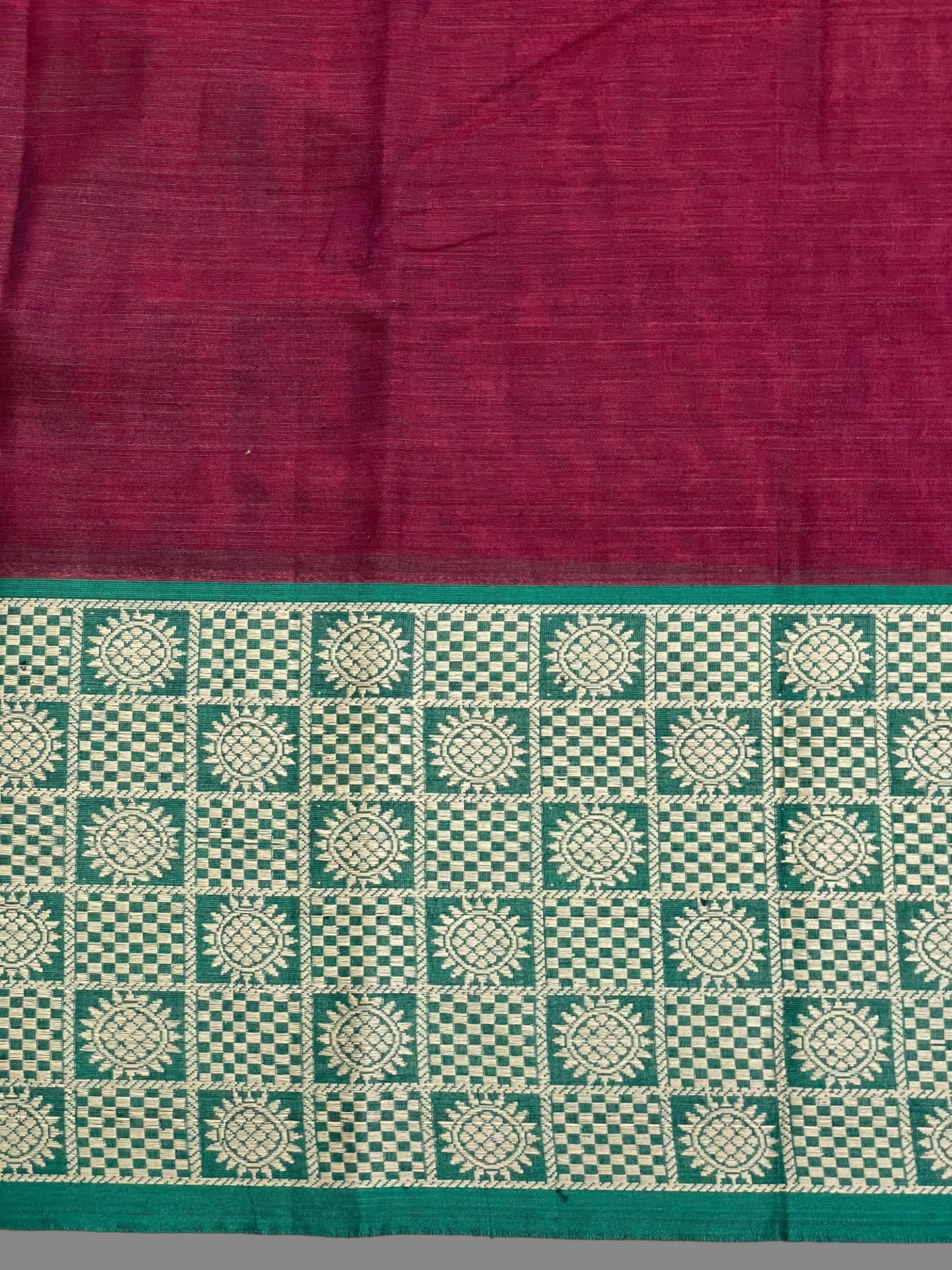 Narayanpet Brown Cotton Saree CS304