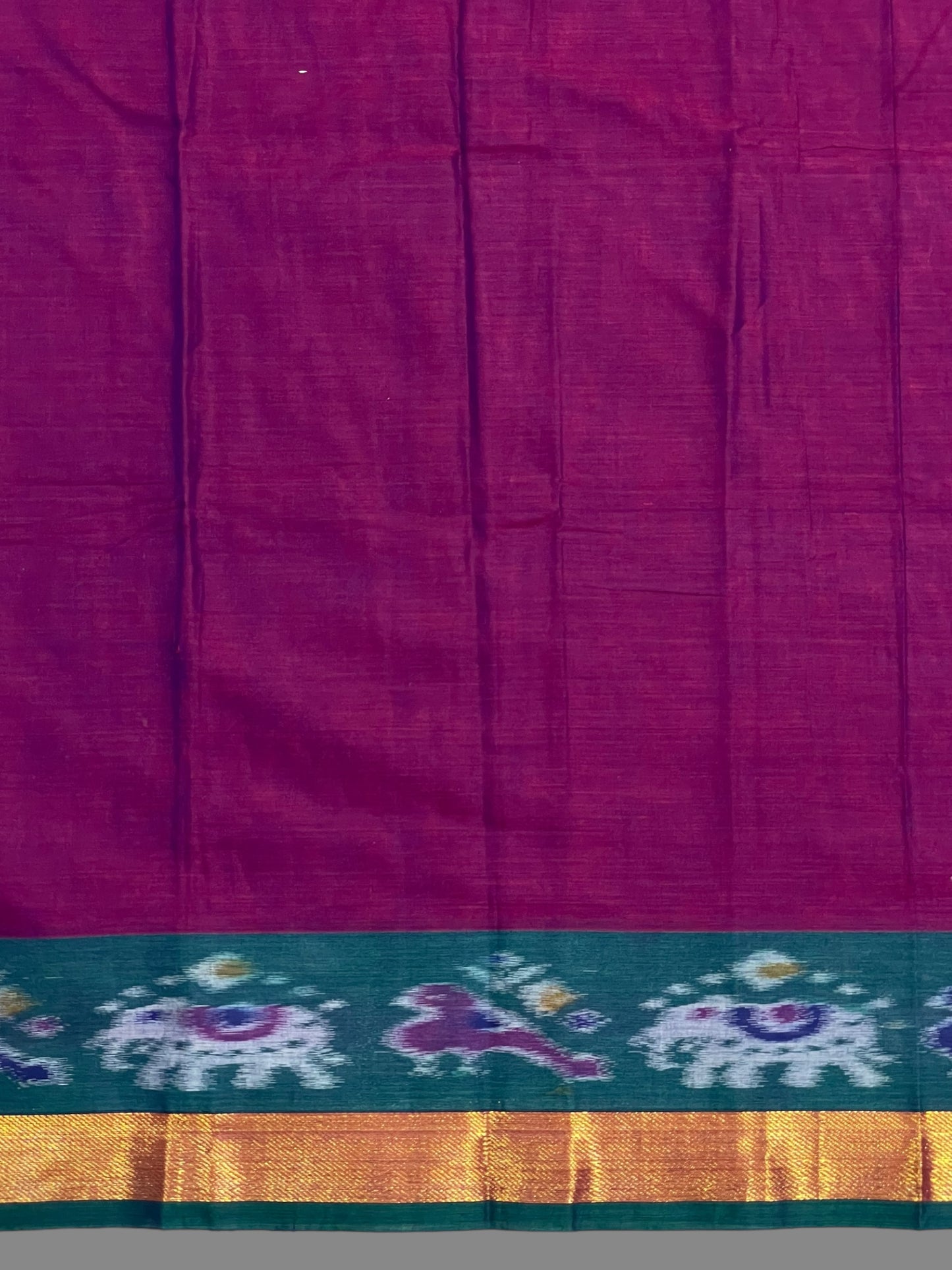 Narayanpet Magenta Cotton Saree CS294