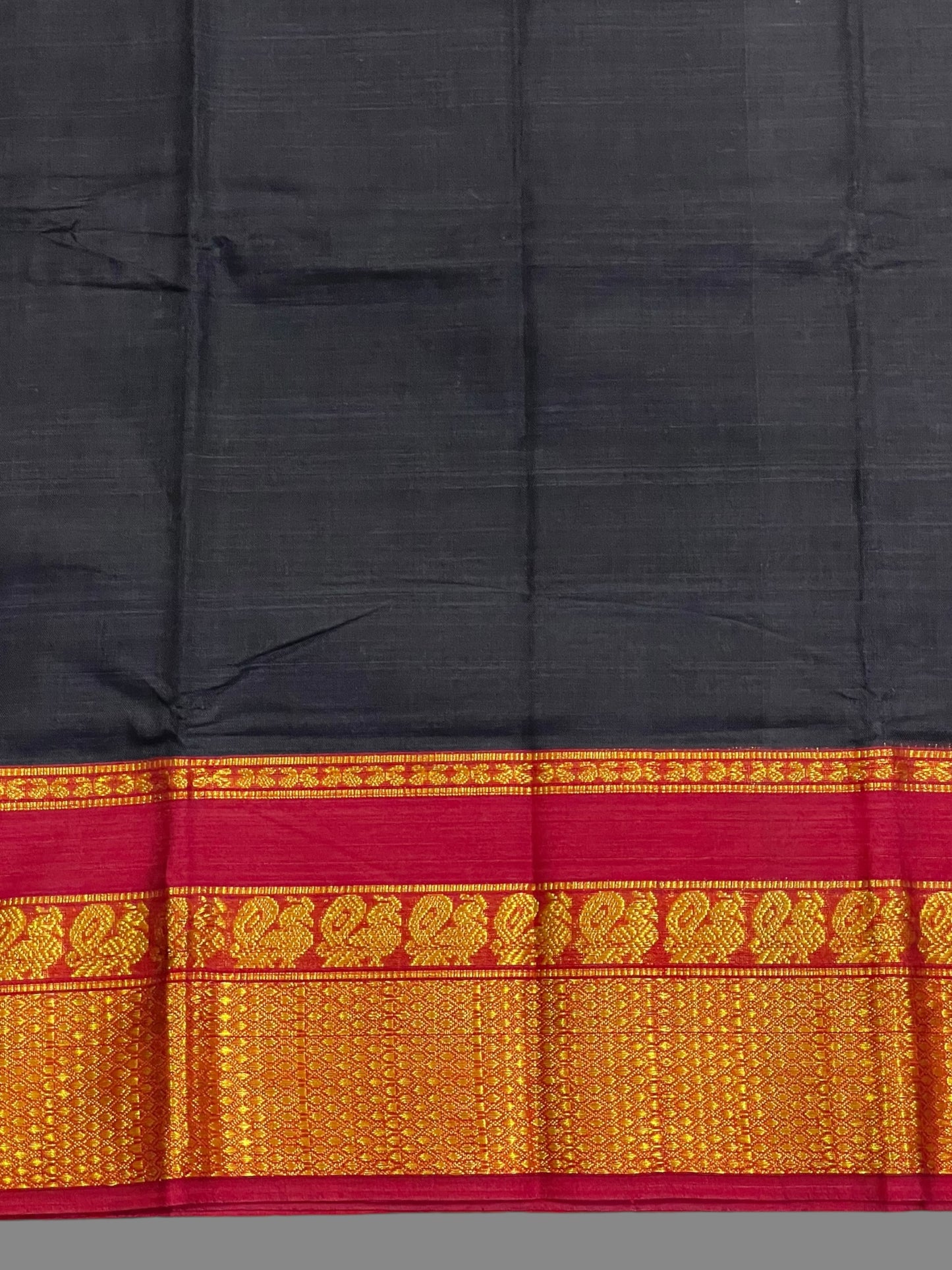 Narayanpet Black Cotton Saree CS316