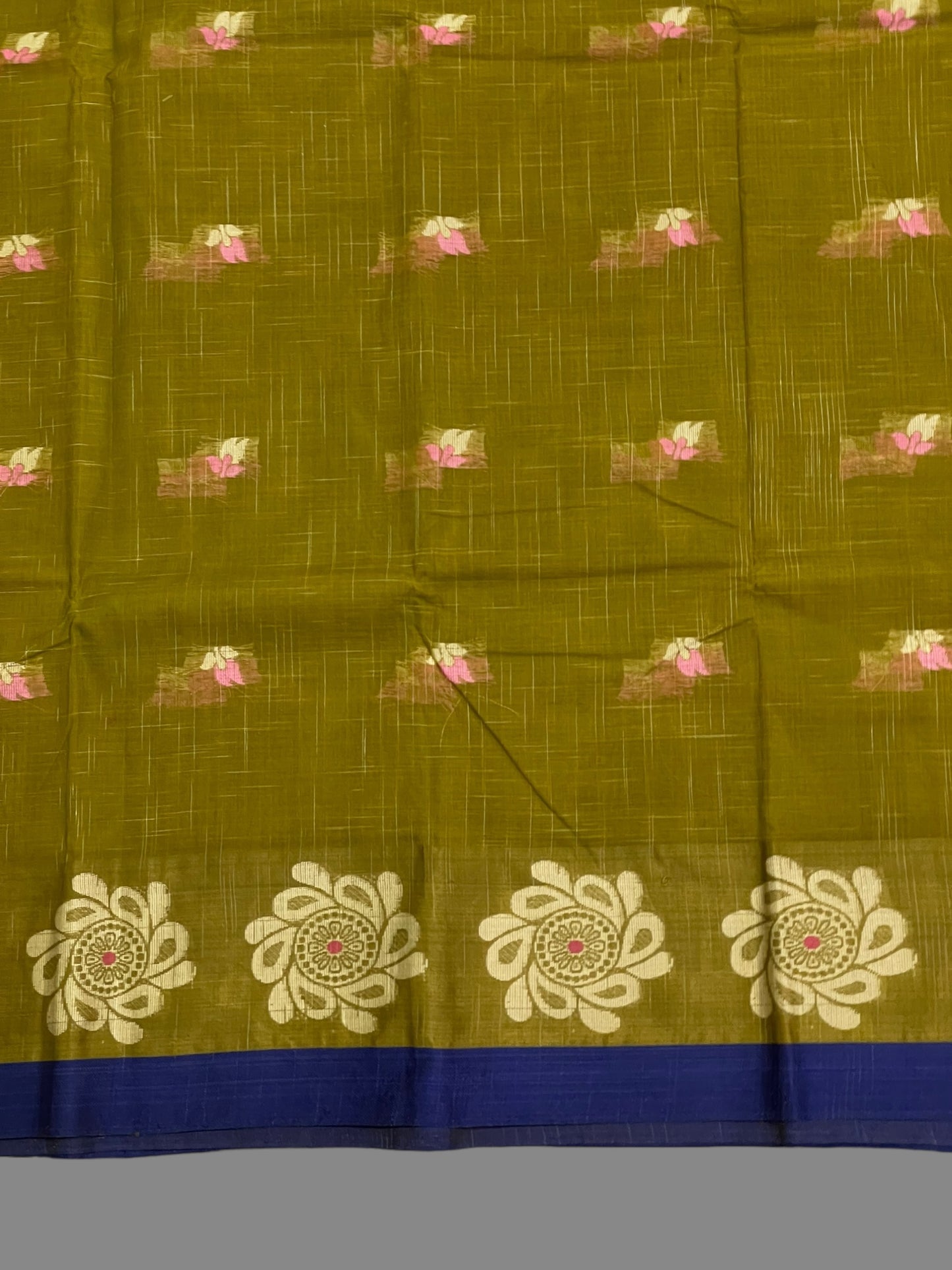 Bengali Mehendi Green Sarees