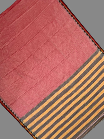 Narayanpet Light Pink Cotton Saree CS331