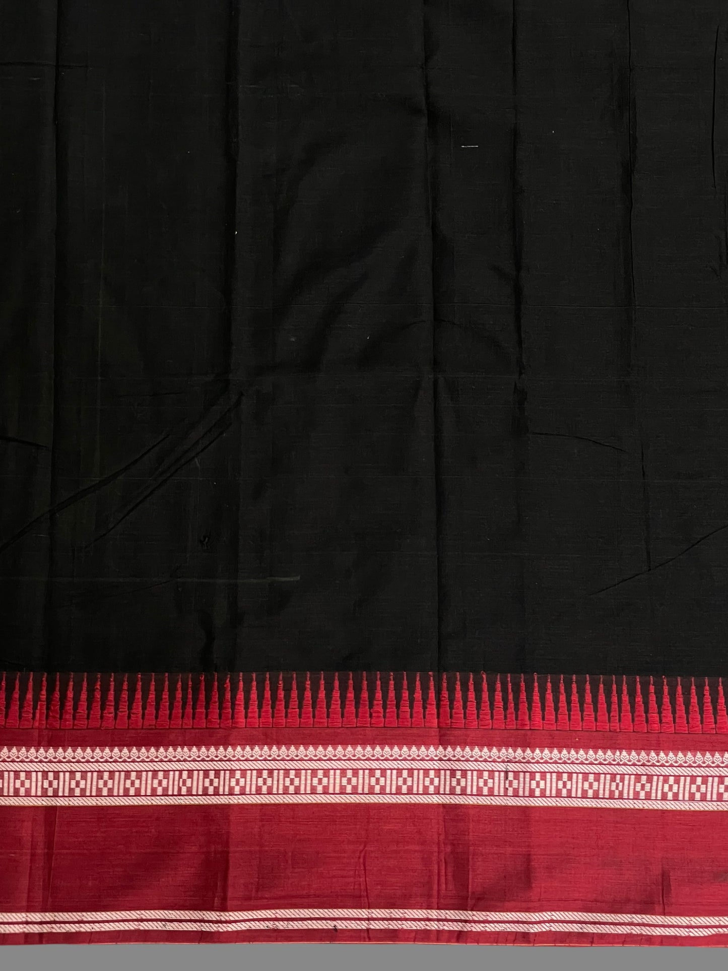 Narayanpet Black Cotton Saree CS336