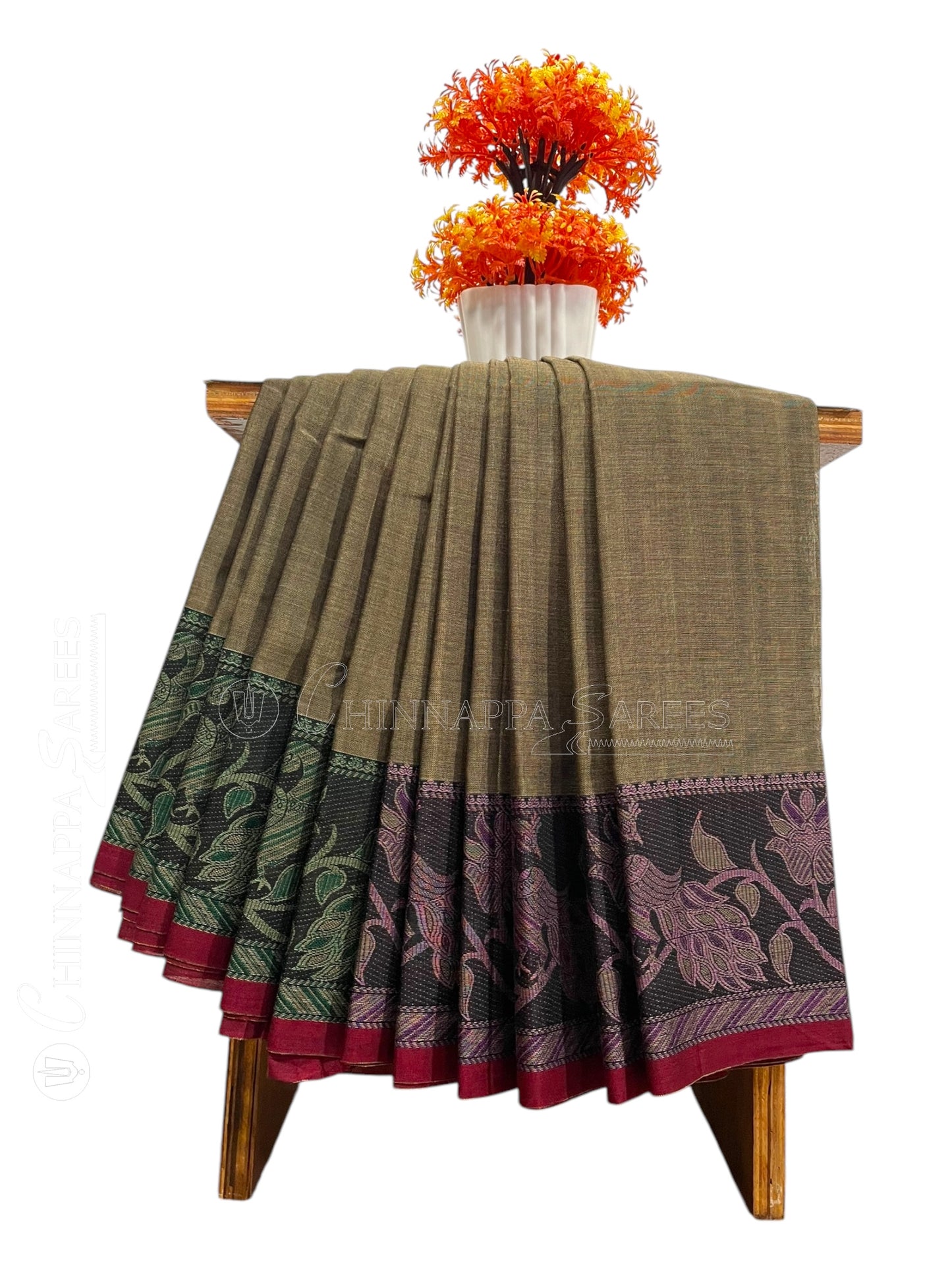 Narayanpet Cheeku Cotton Saree CS340