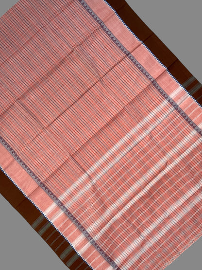 Narayanpet Light Pink Cotton Sarees CS464