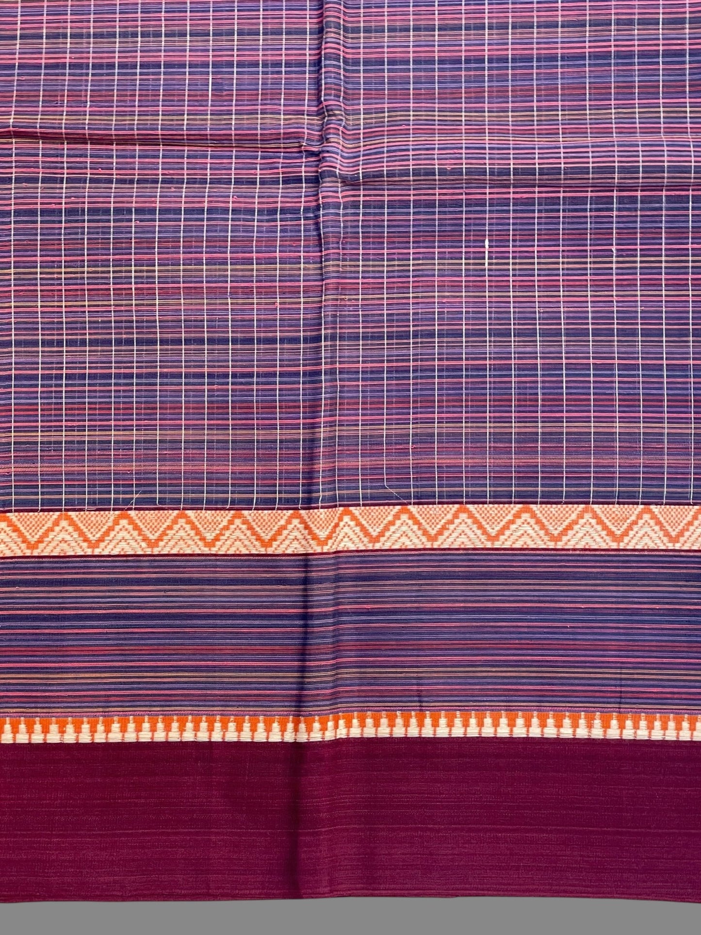 Narayanpet Purple Cotton Sarees CS454