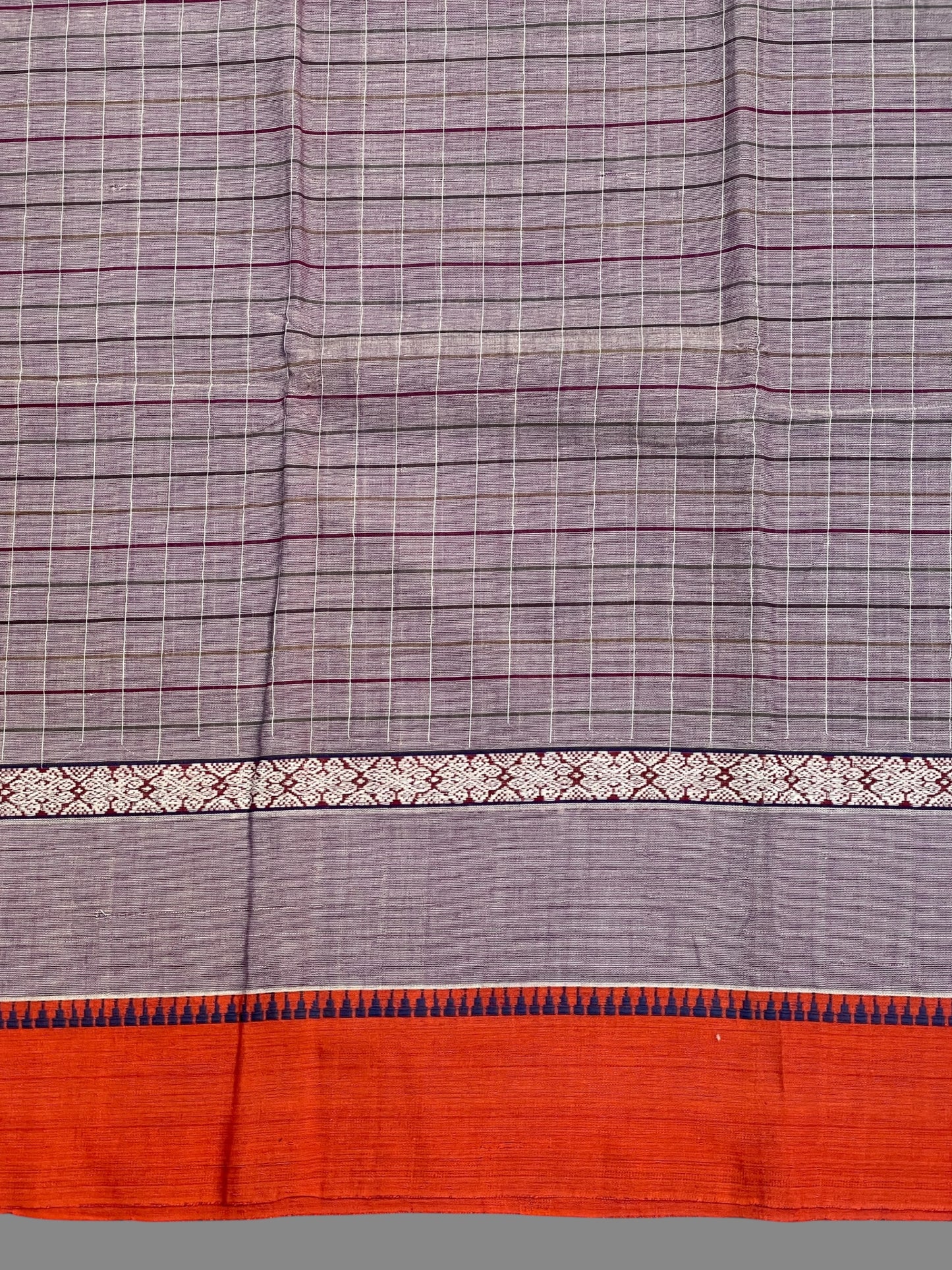 Narayanpet Light Purple Cotton Sarees CS463