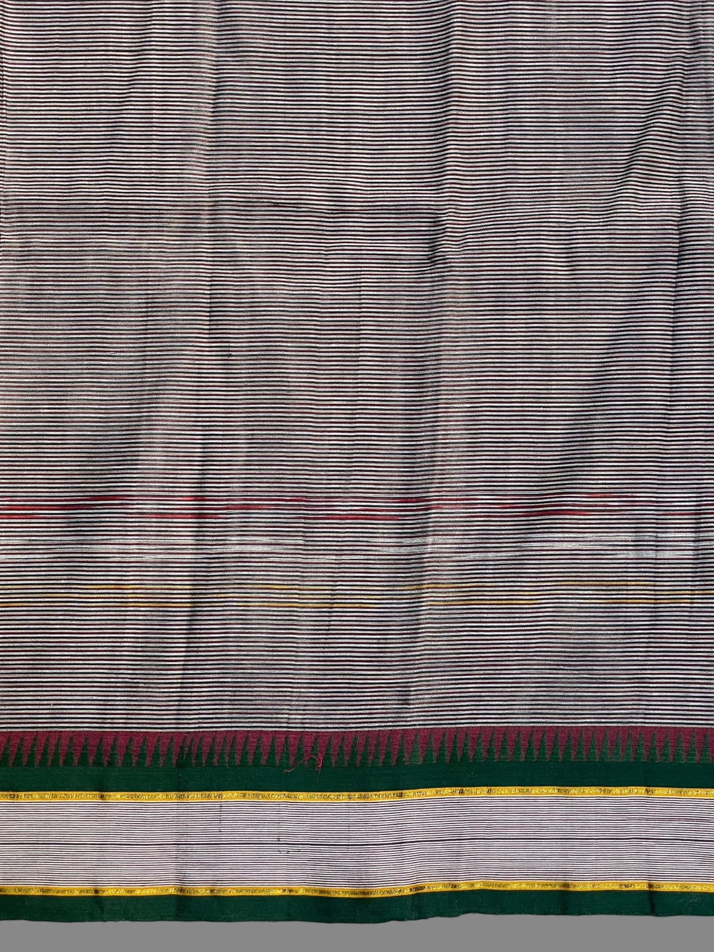 Narayanpet Grey Cotton Sarees CS446