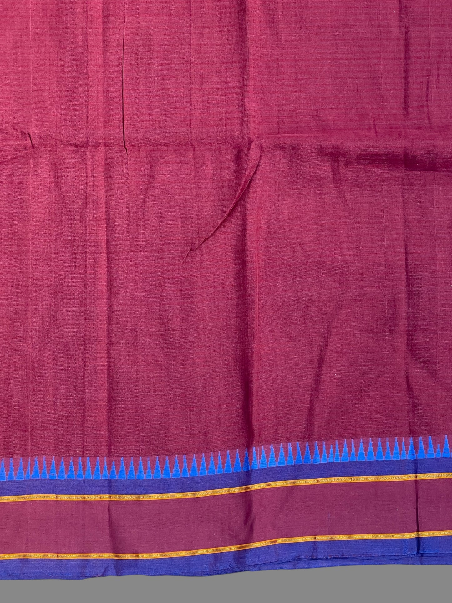 Narayanpet Brown Cotton Sarees CS450