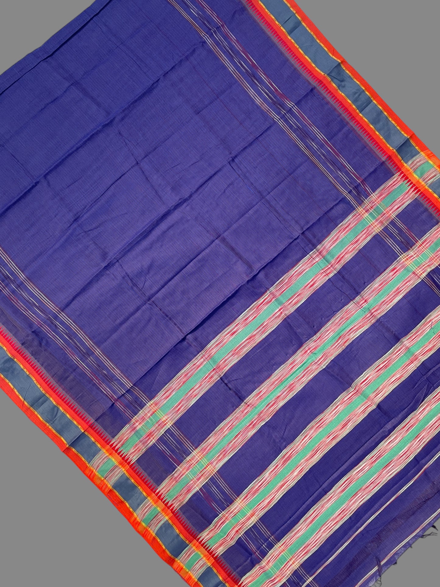 Narayanpet Violet Cotton Sarees CS448