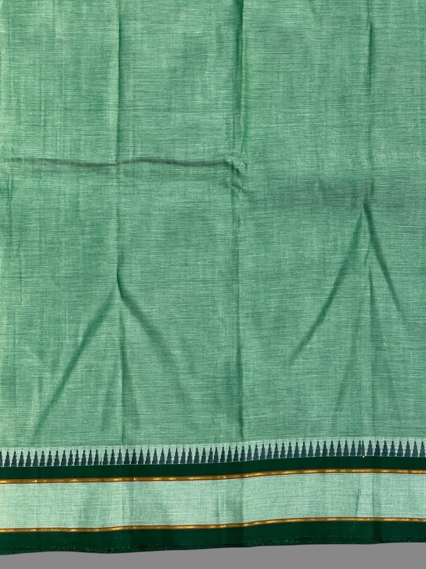 Narayanpet pista Green Cotton Sarees CS440