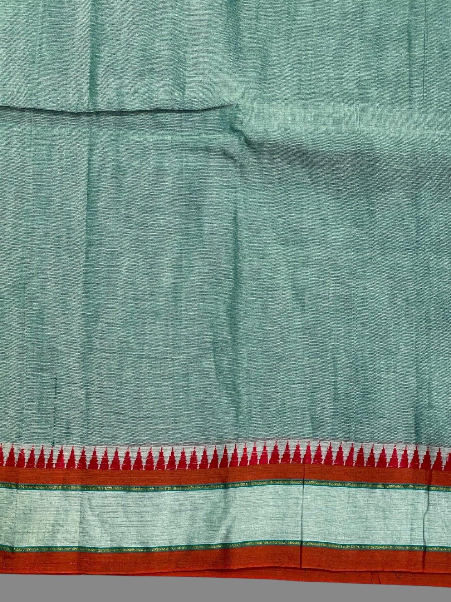 Narayanpet Pista Green Cotton Sarees CS467