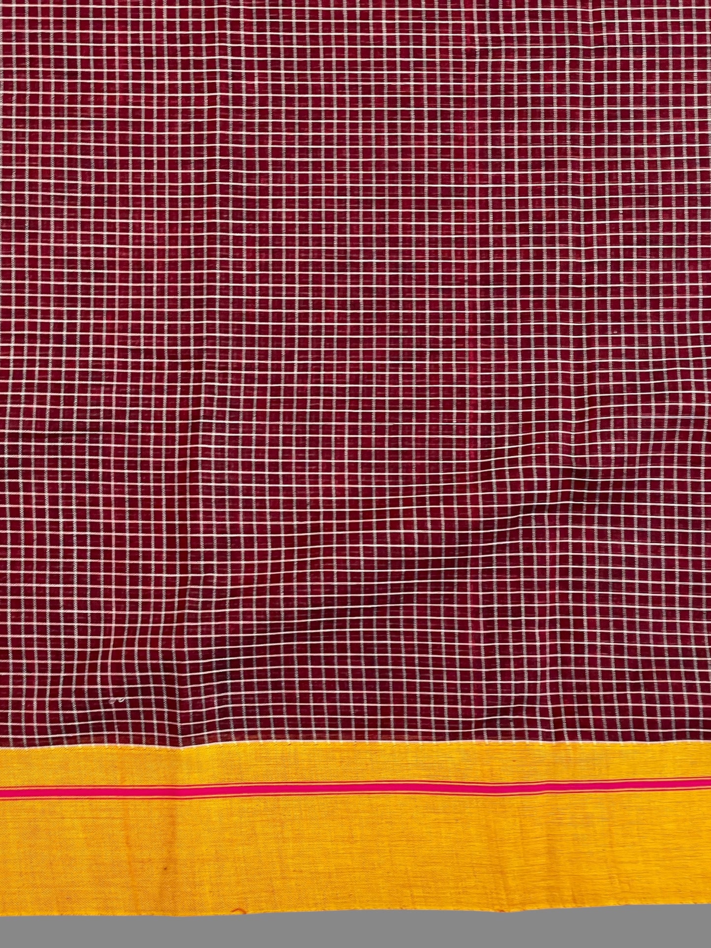 Narayanpet Brown Cotton Saree CS483