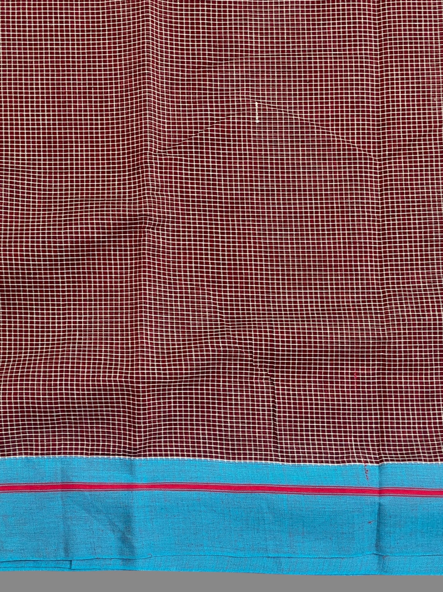 Narayanpet Brown Cotton Saree CS485