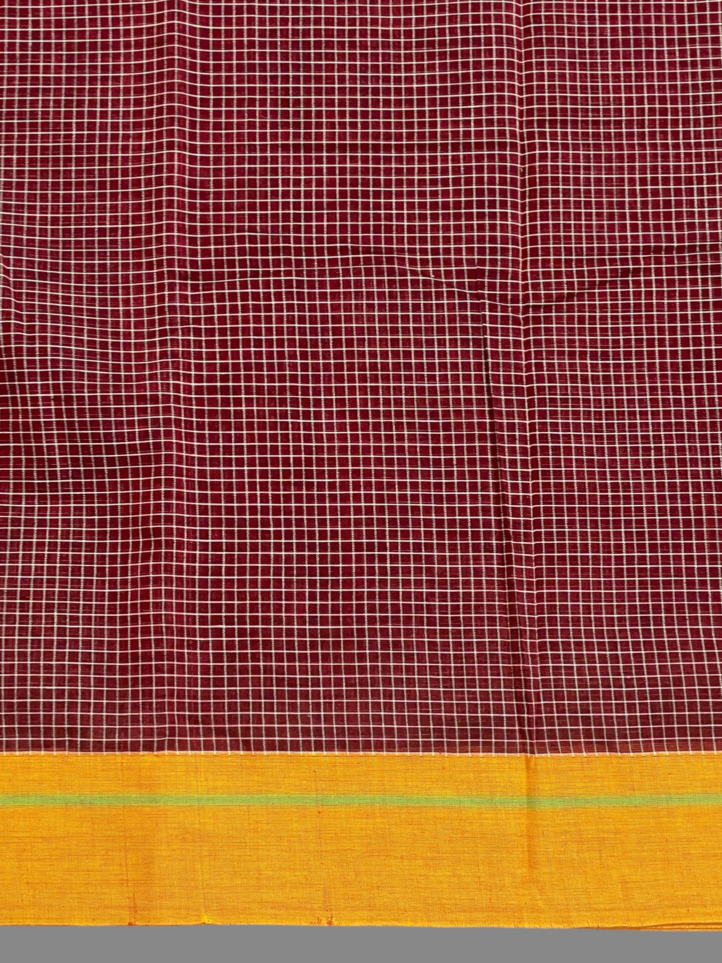 Narayanpet Brown Cotton Saree CS472